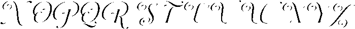 Dh Milate Slanted otf (400) Font UPPERCASE