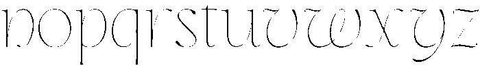 Dh Milate Thin otf (100) Font LOWERCASE