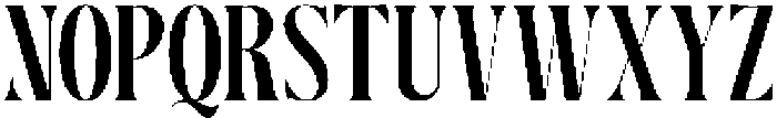 Dh Nottera Elegance Bold ttf (700) Font UPPERCASE