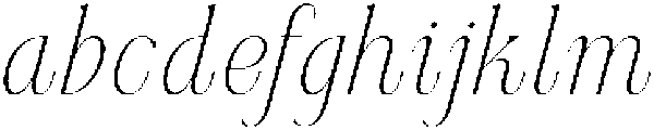 Dh Nottera Elegance Extra Light Italic otf (200) FONT