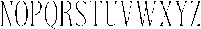 Dh Nottera Elegance Extra Light otf (200) Font UPPERCASE