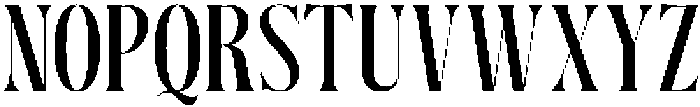 Dh Nottera Elegance Semi Bold otf (600) Font UPPERCASE