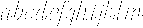 Dh Nottera Elegance Thin Italic otf (100) FONT