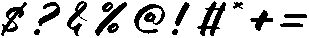 Dhaily Cluter otf (400) Font OTHER CHARS