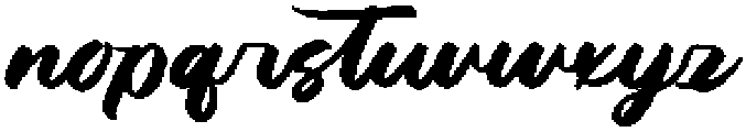 Dhaily Cluter otf (400) Font LOWERCASE