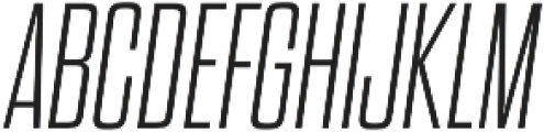 Dharma Gothic M ExLight Italic otf (300) Font UPPERCASE