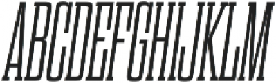 Dharma Slab C Light Italic otf (300) Font UPPERCASE