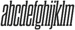 Dharma Slab C Regular Italic otf (400) Font LOWERCASE