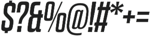 Dharma Slab E Regular Italic otf (400) Font OTHER CHARS