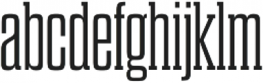 Dharma Slab M Light otf (300) Font LOWERCASE