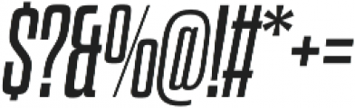 Dharma Slab M Regular Italic otf (400) Font OTHER CHARS