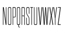 Dharma Gothic C Extra Light R Font UPPERCASE