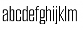 Dharma Gothic E Extra Light R Font LOWERCASE