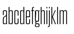 Dharma Gothic M Extra Light R Font LOWERCASE
