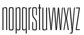 Dharma Gothic Rounded C ExLight Font LOWERCASE