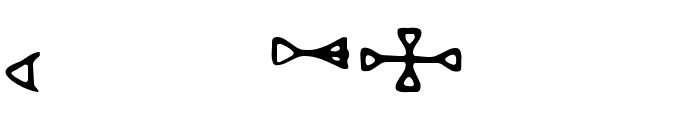 DH Ugaritic Font LOWERCASE