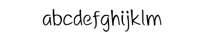 DHF A Great Happiness Font LOWERCASE