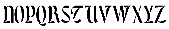 Dh Atilras DEMO Bold Font UPPERCASE
