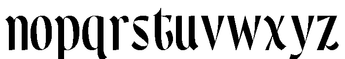 Dh Atilras DEMO Bold Font LOWERCASE