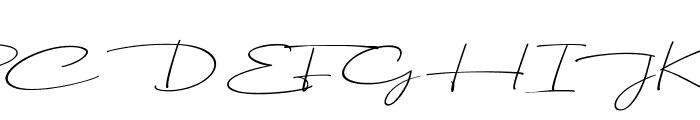 Dhanikans Signature Italic Italic Font UPPERCASE