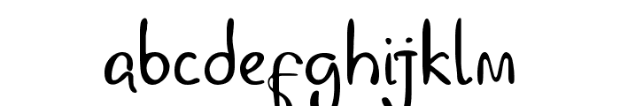 Dhestscripter Font LOWERCASE