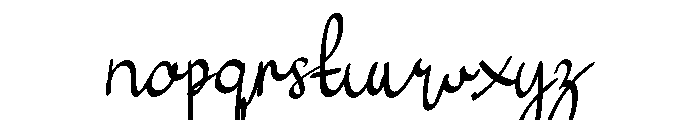 Dhewasa Bold Font LOWERCASE