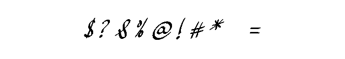 Dhewasa Italic Font OTHER CHARS