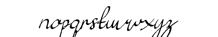 Dhewasa Italic Font LOWERCASE