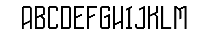 Dhuwur Regular Font UPPERCASE