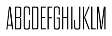 Dharma Gothic M ExLight Font UPPERCASE