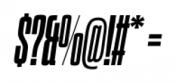 Dharma Slab C ExBold Italic Font OTHER CHARS