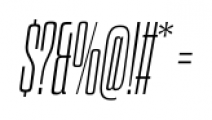 Dharma Slab C ExLight Italic Font OTHER CHARS