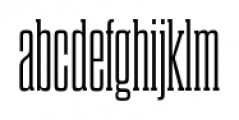 Dharma Slab C Light Font LOWERCASE