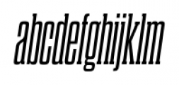 Dharma Slab C Regular Italic Font LOWERCASE