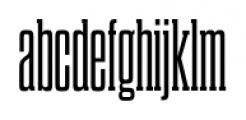 Dharma Slab C Regular Font LOWERCASE