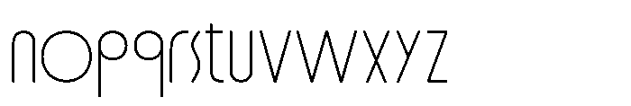 Dh Caloins Extra Light Font LOWERCASE