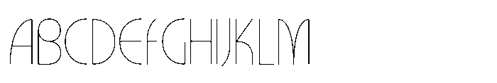 Dh Caloins Thin Font UPPERCASE