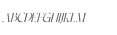 Dh Irlia Light Font UPPERCASE