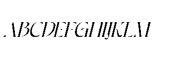 Dh Irlia Medium Font UPPERCASE