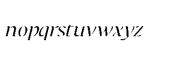 Dh Irlia Medium Font LOWERCASE