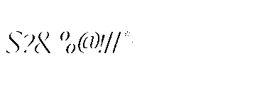 Dh Irlia Regular Font OTHER CHARS