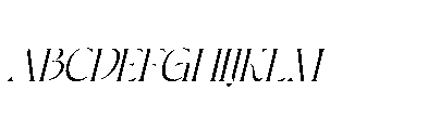 Dh Irlia Regular Font UPPERCASE