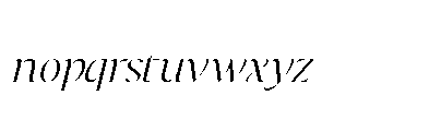 Dh Irlia Regular Font LOWERCASE