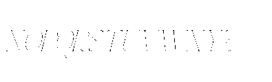 Dh Irlia Thin Font UPPERCASE