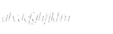 Dh Irlia Thin FONT