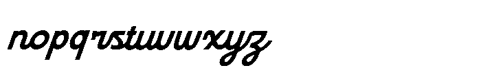 Dh Kellia Bold Font LOWERCASE