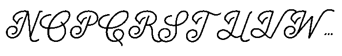 Dh Kellia Light Font UPPERCASE
