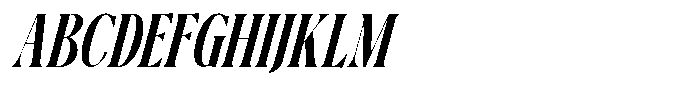 Dh Nottera Elegance Bold Italic Font UPPERCASE