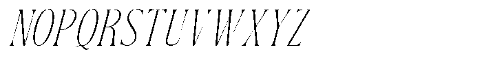 Dh Nottera Elegance Extra Light Italic Font UPPERCASE
