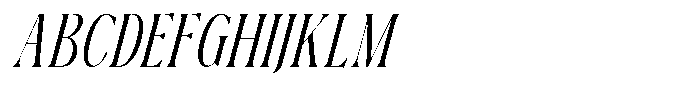 Dh Nottera Elegance Italic Font UPPERCASE